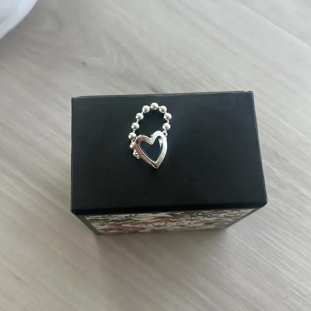 GUCCI Heart Ring NEW - Picture 4 of 5